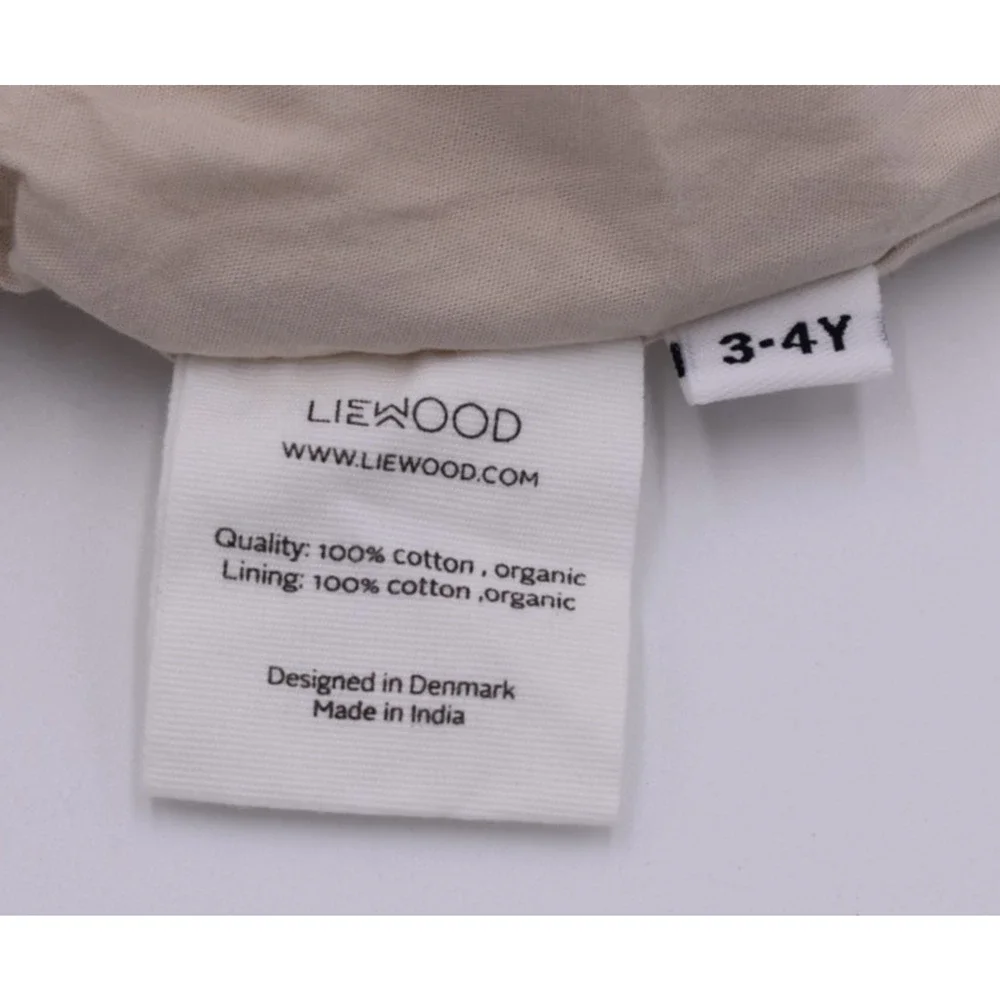LIEWOOD Amelia Reversible Sun Hat for Toddlers -- Rainbow / Beige -- 3-4 Y